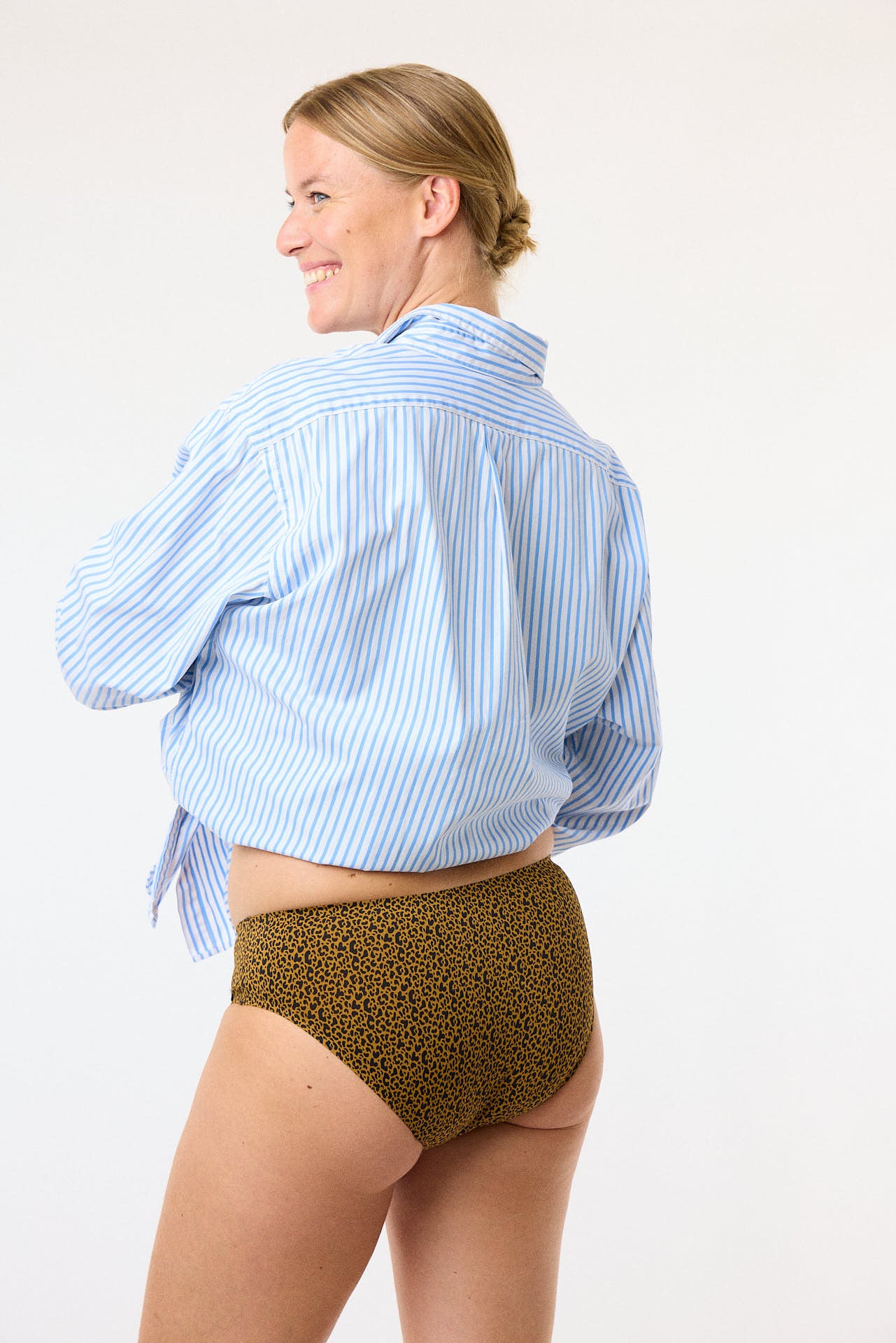 Chiloti menstruali Artemis, flux abundent, Leopard - Smoon