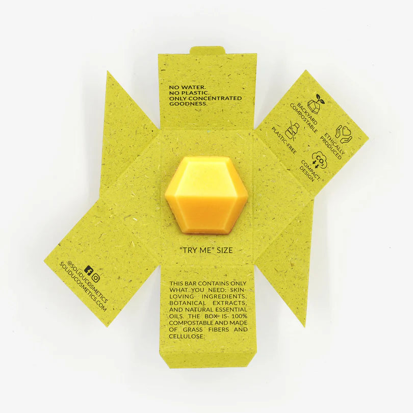 Tester balsam de păr solid SilkPOP – hidratare și catifelare fără plastic | SOLIDU