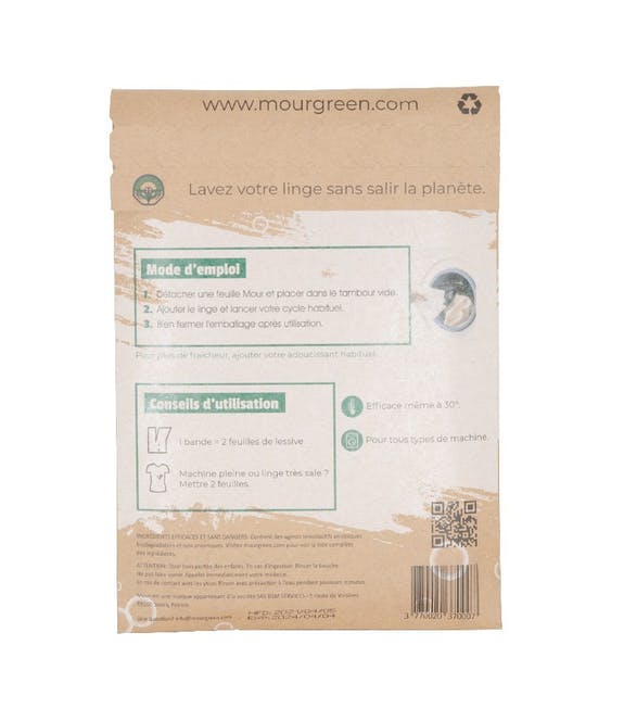 Detergent ecologic foi, Ultraconcentrat, 64 spălări , Zero-Waste-Mour