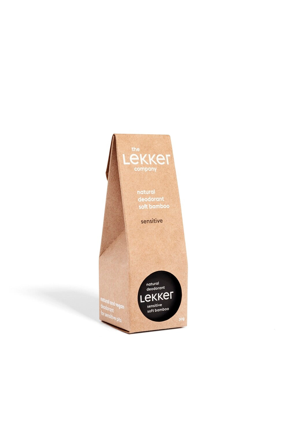 Deodorant cremă pentru piele sensibilă, Zero Waste, Soft Bamboo- Lekker