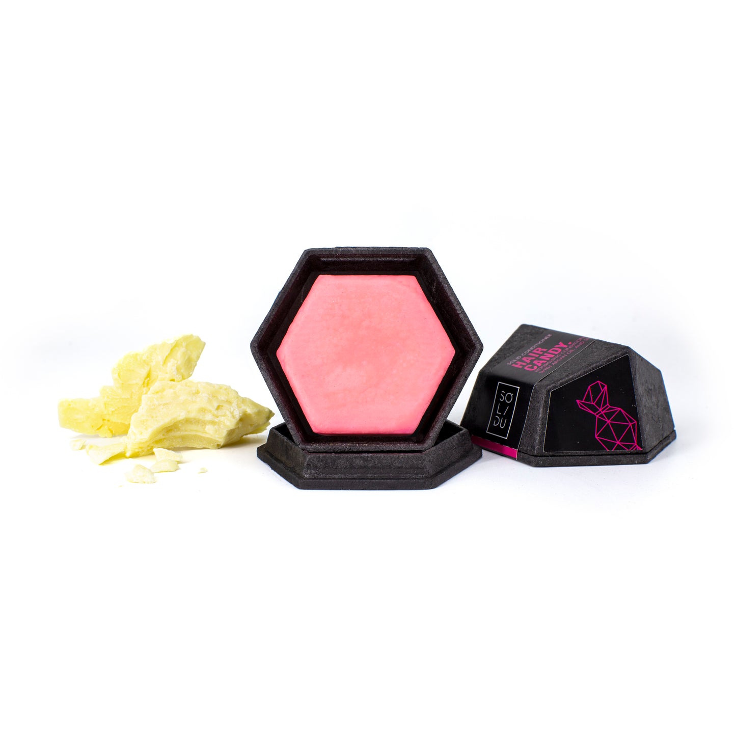 Balsam pentru par uscat, Hair Candy, 55 gr, Zero-Waste-Solidu Cosmetics