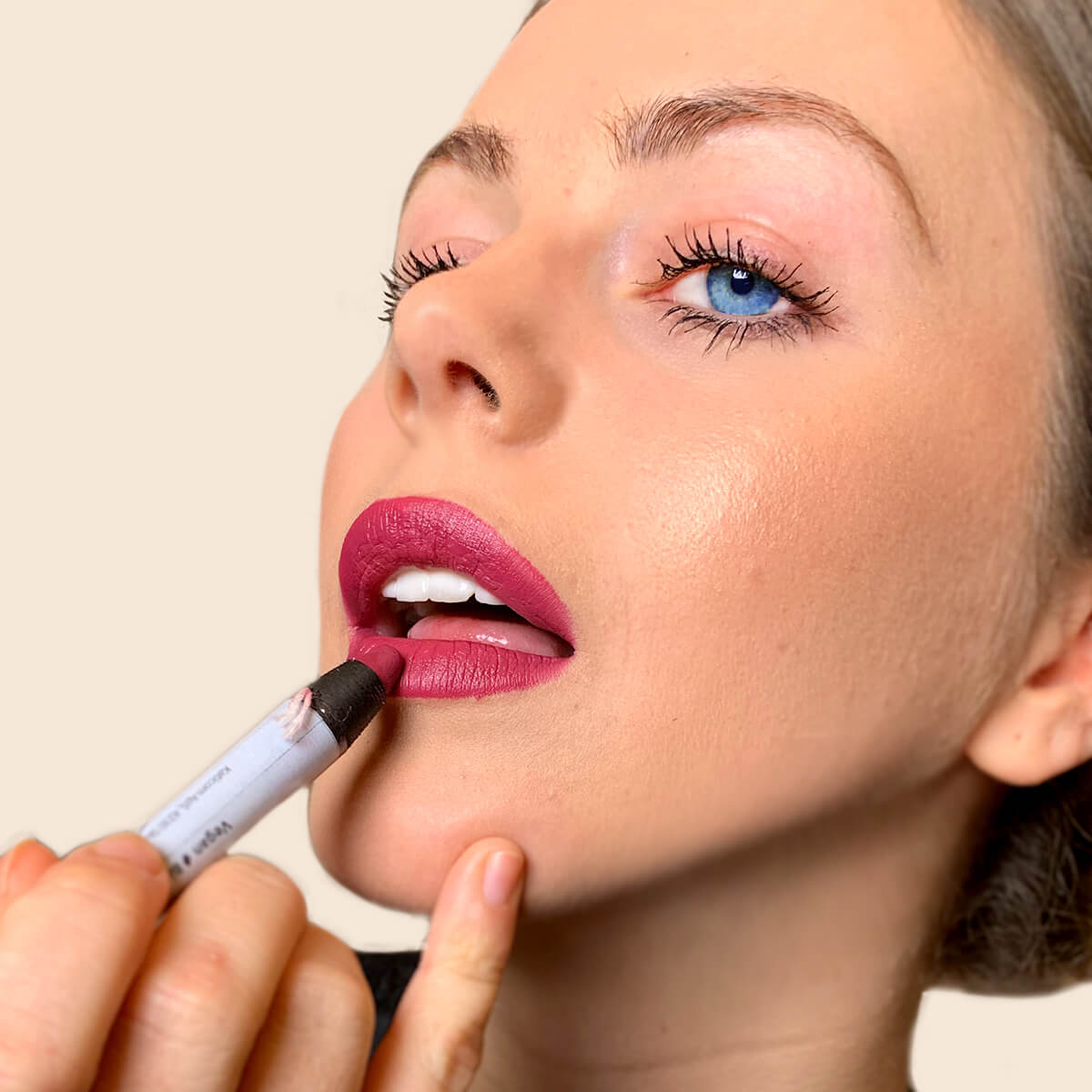 Ruj mat, Mighty Matte, Cerise, Zero-Waste - Beauty Made Easy