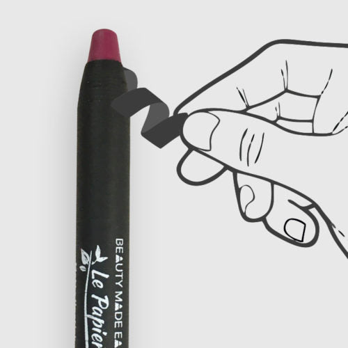 Ruj mat, Mighty Matte, Cerise, Zero-Waste - Beauty Made Easy