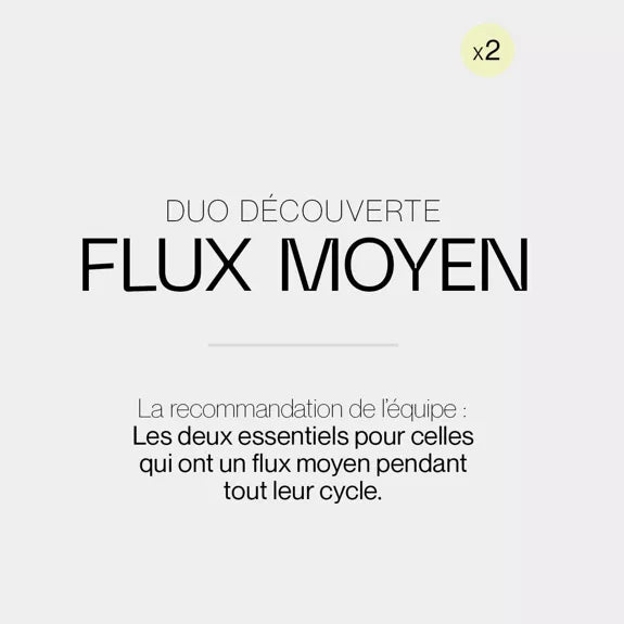 Pachet best seller 2 chiloți menstruali fără cusături navy/roşu Séléné - flux mediu SMOON