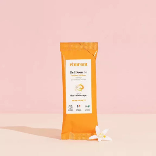 Rezevă gel de duș aromǎ portocalǎ, sub formă de pudră pentru diluare PIMPANT