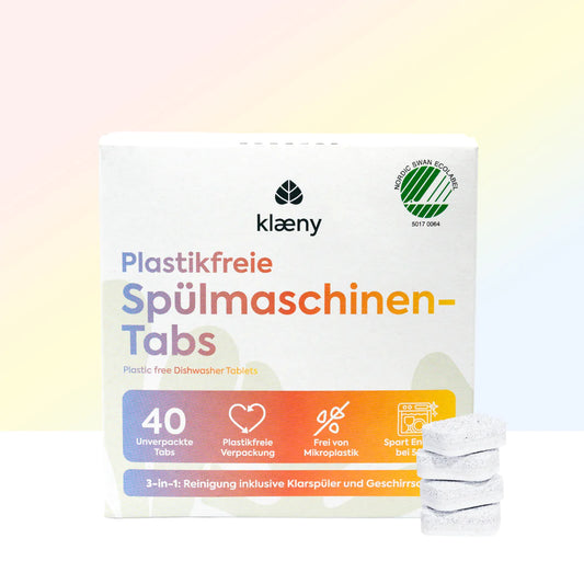 Tablete pentru Masina de Spalat Vase Ecologic/Bio, 40 buc - Klaeny