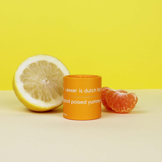 Deodorant cremă natural, zero waste, cu mandarină și lămâie - Lekker