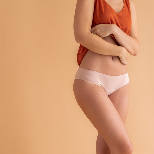 Chiloti menstruali Selene, flux moderat, Beige - Smoon