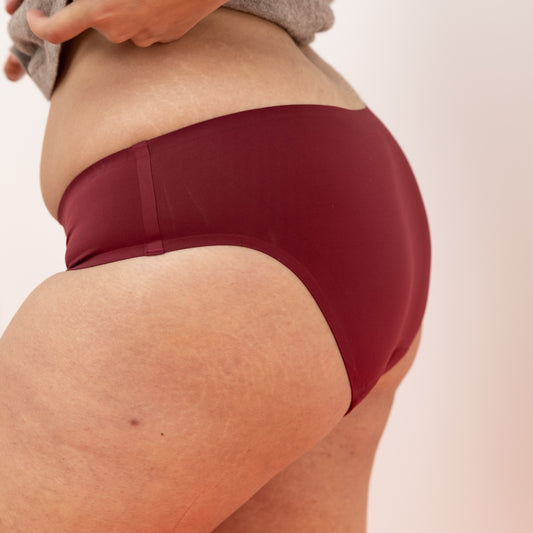 Chiloti menstruali Selene, flux moderat, CARMIN - Smoon