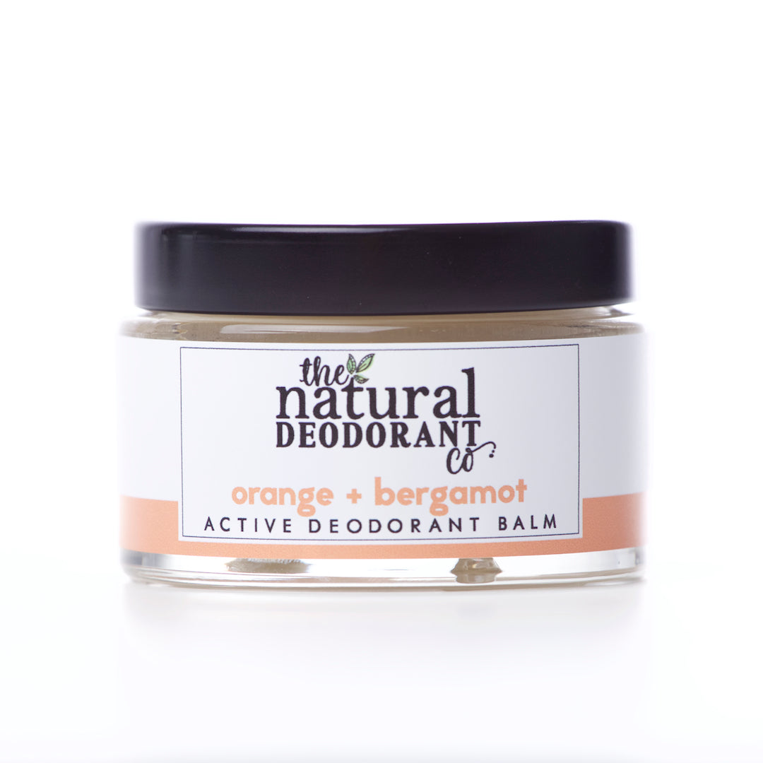 Deodorant natural Active, Orange+Bergamotă, 55 gr - The Natural Deodorant Co.