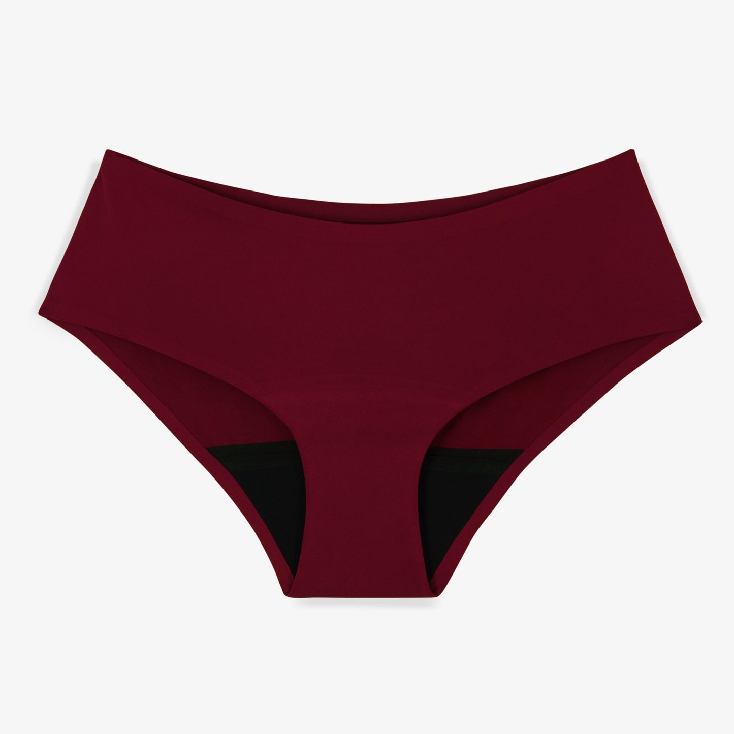 Chiloti menstruali Selene Shorty, flux moderat, CARMIN - Smoon